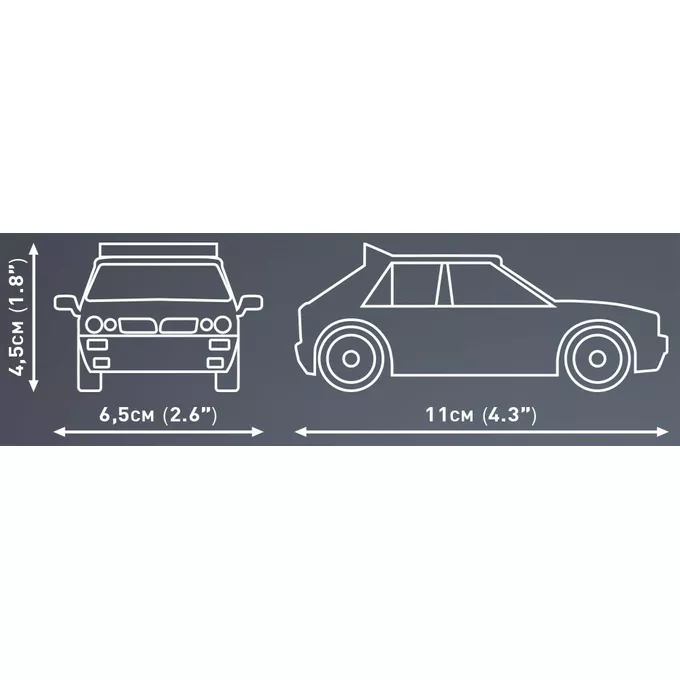 Cobi Klocki Klocki Lancia Delta HF Integrale