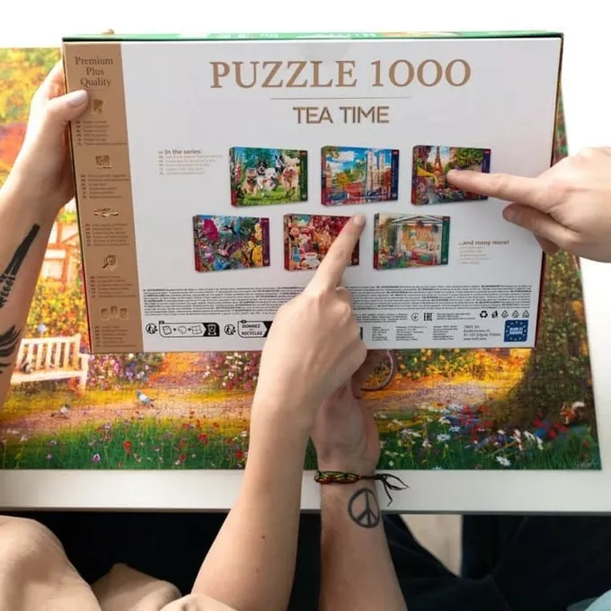 Trefl Puzzle 1000 elementów Premium Plus Nadmorski zakątek