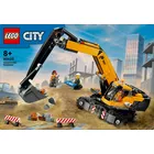 LEGO Klocki City 60420 Żółta koparka