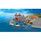 LEGO Klocki City 60422 Nadmorski port ze statkiem towarowym