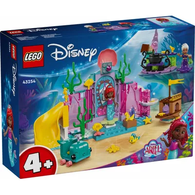 LEGO Klocki Disney Princess 43254 Kryształowa grota Arielki