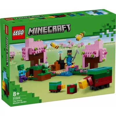 LEGO Klocki Minecraft 21260 Wiśniowy ogród