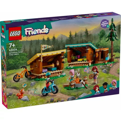 LEGO Klocki Friends 42624 Przytulne domki na letnim obozie