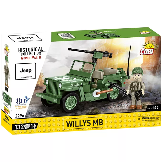 Cobi Klocki Klocki Willys MB 132 elementy