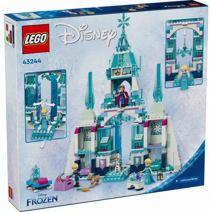 LEGO Klocki Disney Princess 432 44 Lodowy pałac Elzy