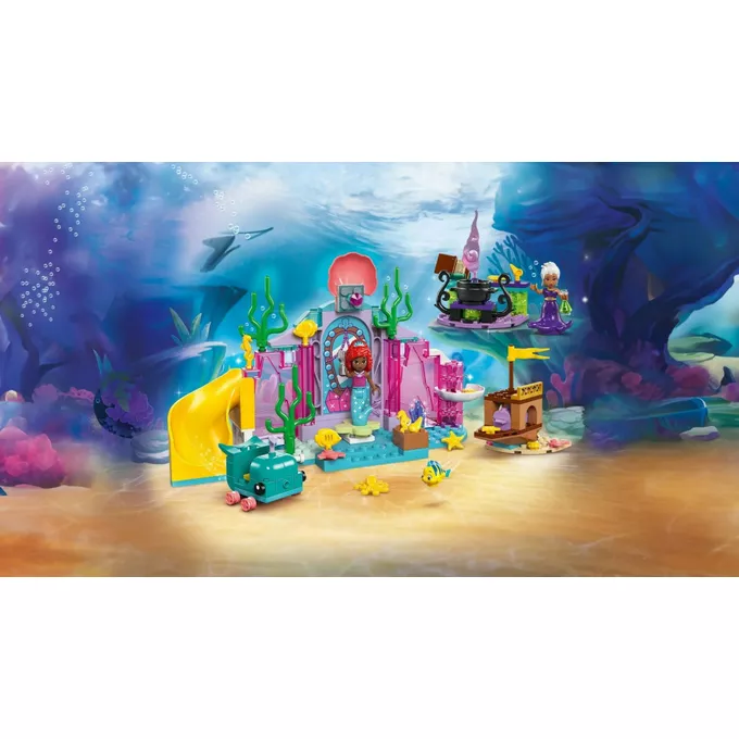 LEGO Klocki Disney Princess 43254 Kryształowa grota Arielki