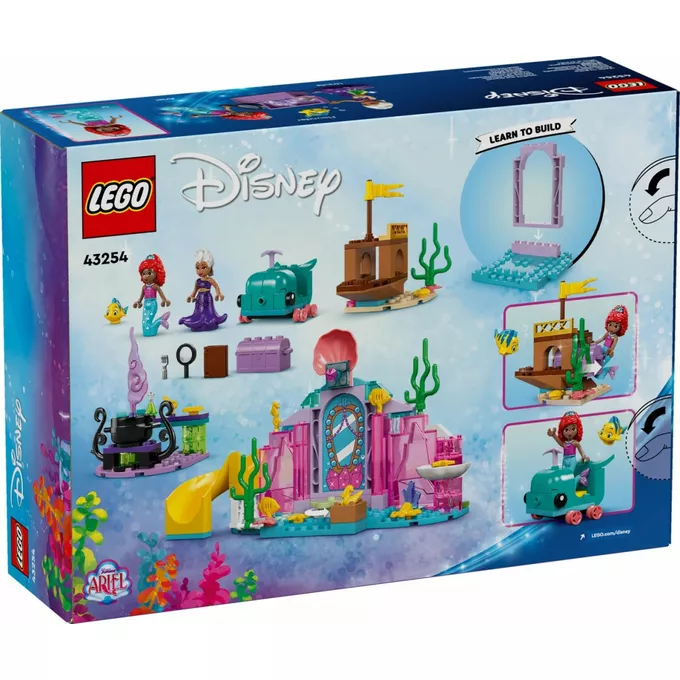 LEGO Klocki Disney Princess 43254 Kryształowa grota Arielki