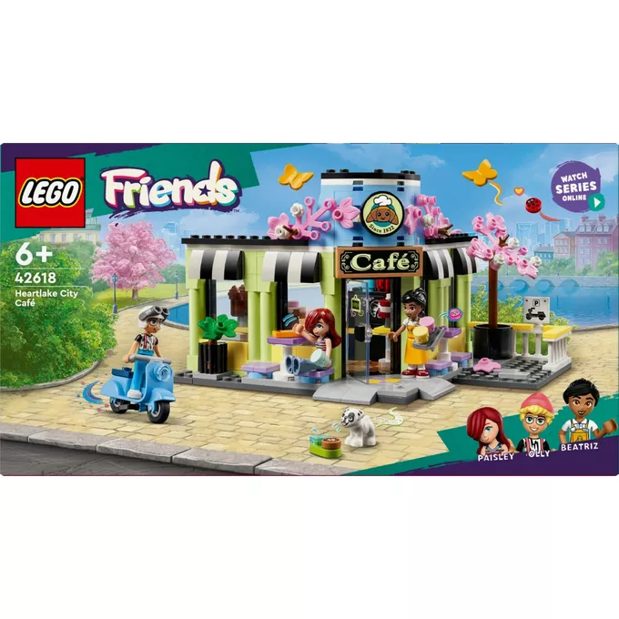 LEGO Klocki  Friends 42618 Kawiarnia w Heartlake