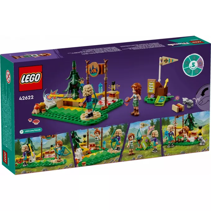 LEGO Klocki Friends 42622 Strzelnica na letnim obozie łuczniczym