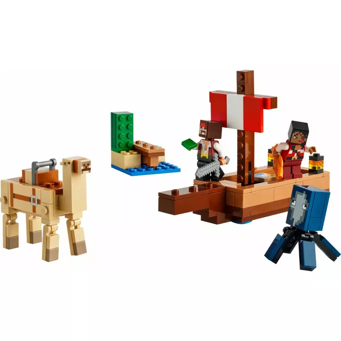 LEGO Klocki Minecraft 21259 Rejs statkiem pirackim