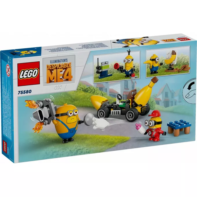 LEGO Klocki Minions 75580 Minionki i bananowóz