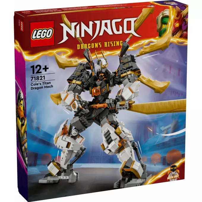 LEGO Klocki Ninjago 71821 Tytanowy smok-mech Cole'a