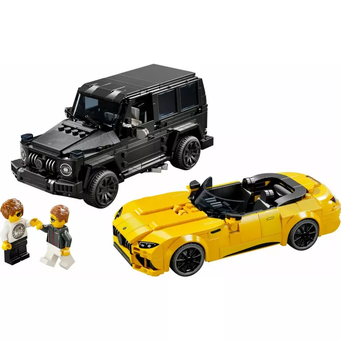 LEGO Klocki Speed Champions 76924 Mercedes-AMG G 63 i Mercedes-AMG SL 63