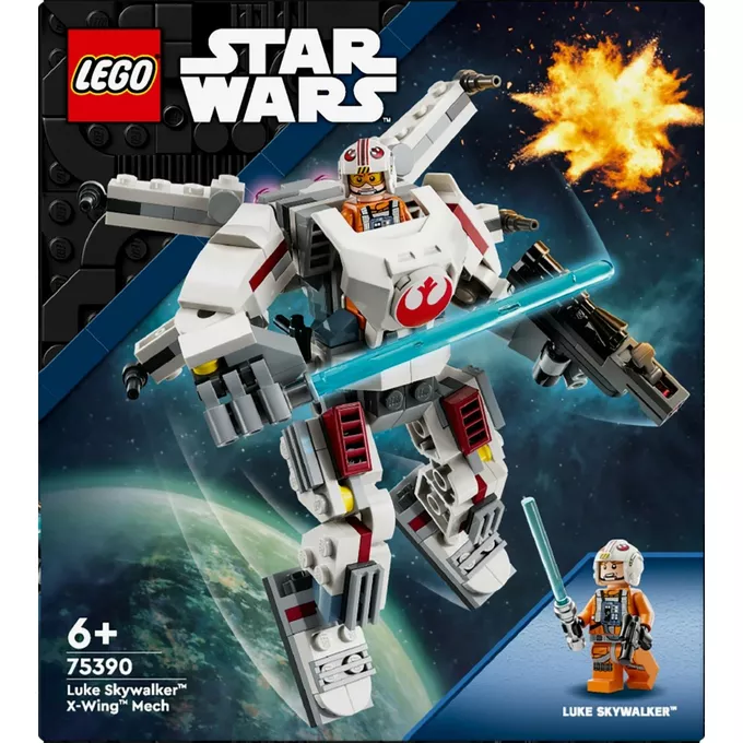 LEGO Klocki Star Wars 75390 Mech X-Wing Lukea Skywalkera