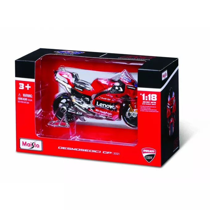 Maisto Model GP Racing Ducati 650 Lenovo 1/18