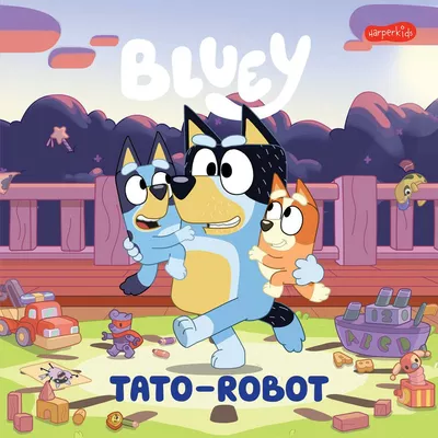 Harper Collins Książeczka Bluey. Tato-robot. Moja czytanka