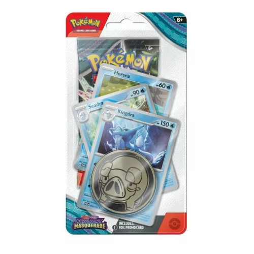 Pokemon TCG Karty Twilight Masquerade Premium Checklane Kingdra