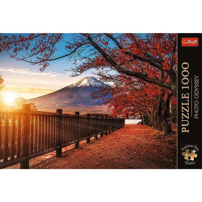 Trefl Puzzle 1000 elementów Premium Góra Fuji Japonia