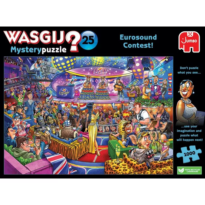 Tm Toys Puzzle 1000 elementów Wasgij Eurowizja