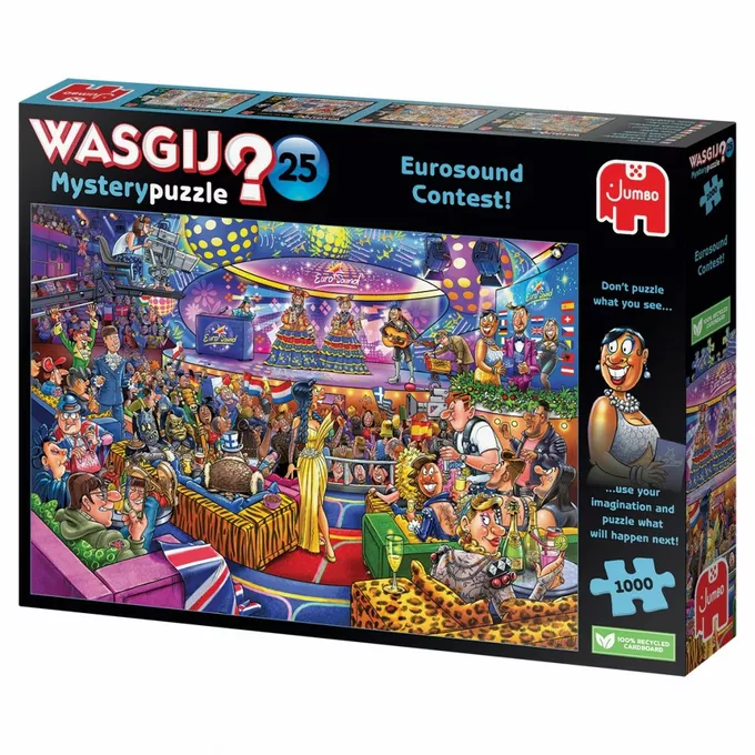 Tm Toys Puzzle 1000 elementów Wasgij Eurowizja