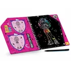 Lisciani Zdrapywanka Sketchbook Scratch reveal Monster High Forever Friends