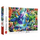 Trefl Puzzle 1000 elementów Kolibry w tropikach