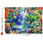 Trefl Puzzle 1000 elementów Kolibry w tropikach