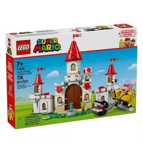 LEGO Klocki Super Mario 71435 Roy i bitwa na zamku Peach