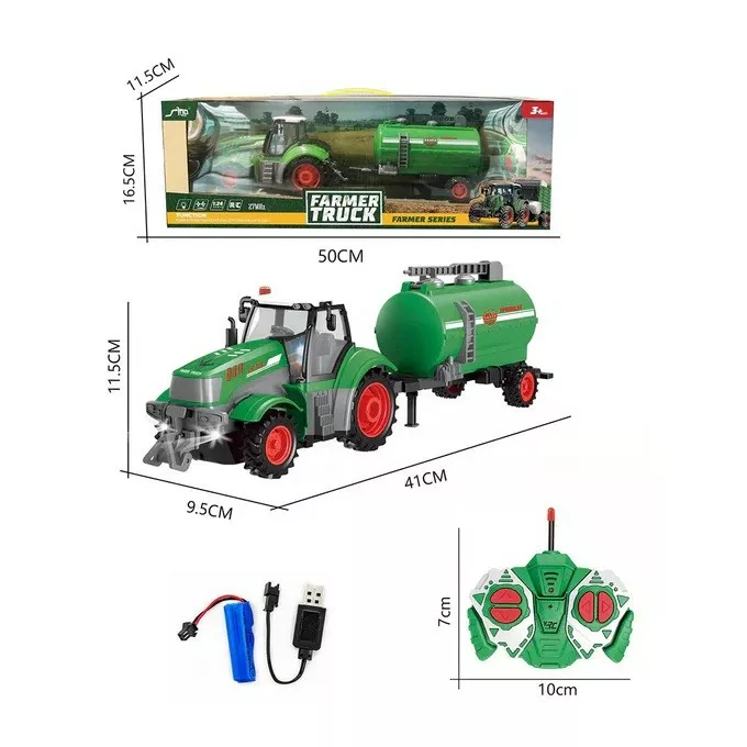 ASKATO Traktor z cysterną R/C