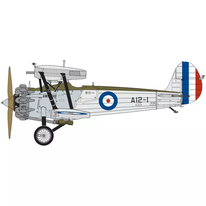 Airfix Model plastikowy Bristol Bulldog Mk.II 1/48