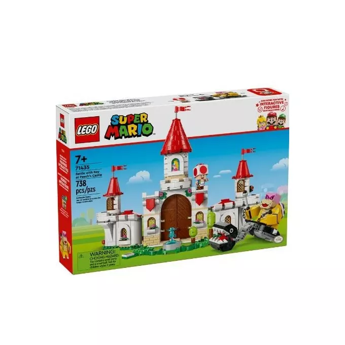 LEGO Klocki Super Mario 71435 Roy i bitwa na zamku Peach