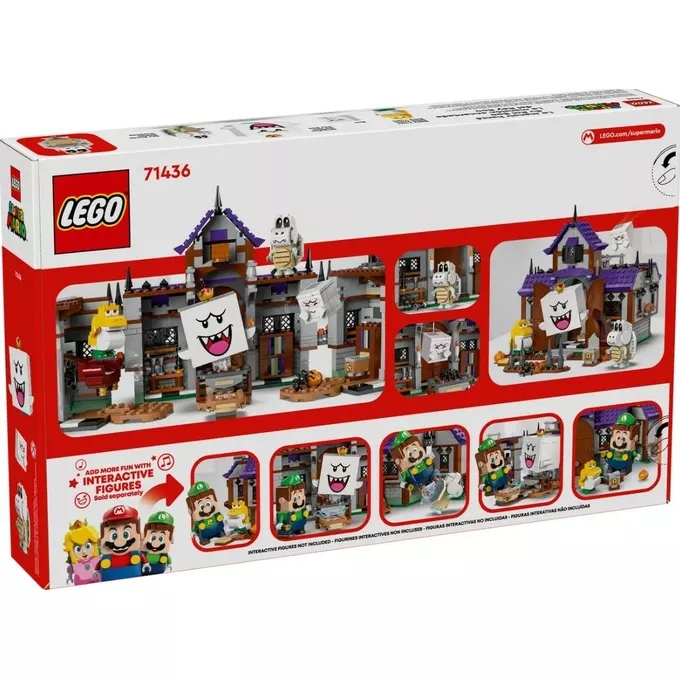 LEGO Klocki Super Mario 71436 Nawiedzona rezydencja Kinga Boo