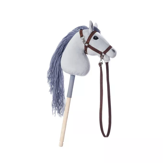 Tootiny Koń na kiju HOPPIHORSE Hobby Horse A4 szary