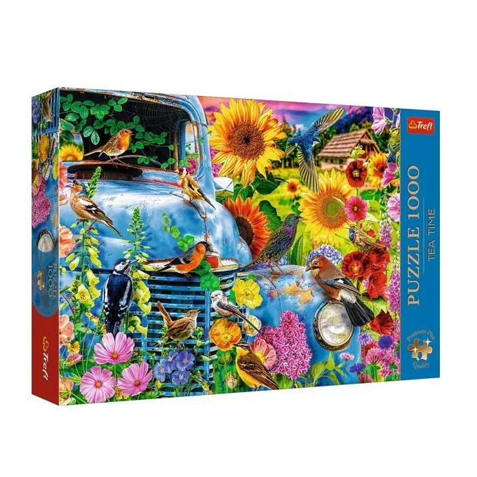 Trefl Puzzle 1000 elementów Premium Plus Quality Wiejska Sielanka: Śpiewające ptaki