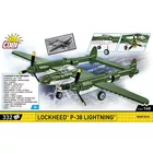 Cobi Klocki Klocki Lockheed P-38 Lightning 332 klocki