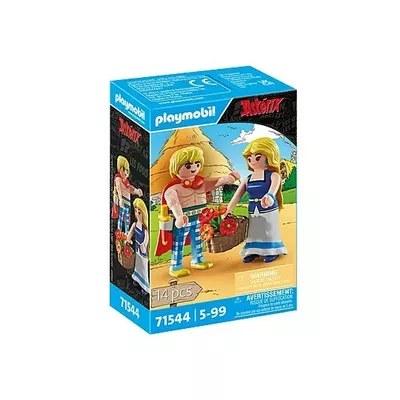 Playmobil Zestaw Asterix 71544 Tragikomiks i Falbala