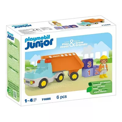 Playmobil Zestaw z figurką Junior 71685 Wywrotka