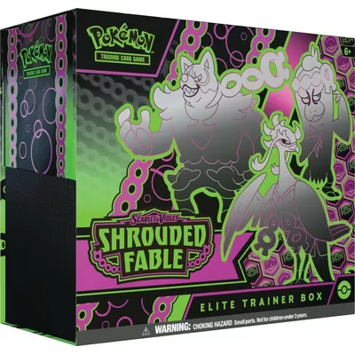 Pokemon TCG Zestaw kart Scarlet &amp; Violet - Shrouded Fable - Elite Trainer Box