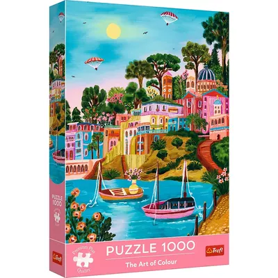 Trefl Puzzle 1000 elementów Premium Plus Syros Grecja