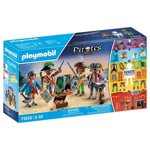 Playmobil Zestaw figurek Pirates 71533 My Figures Piraci