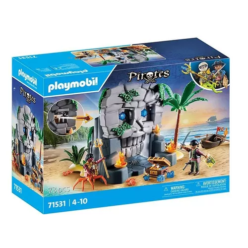 Playmobil Zestaw z figurkami Pirates 71531 Wyspa trupiej czaszki