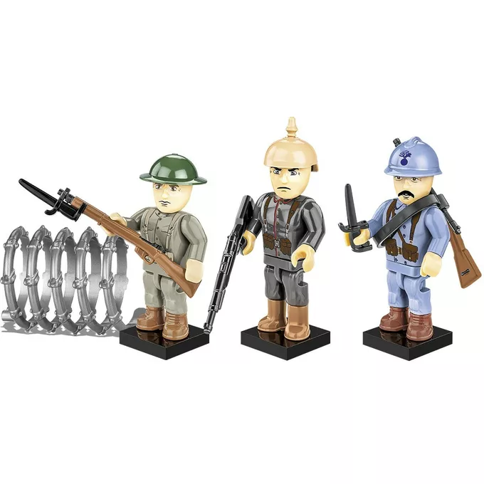 Cobi Klocki Klocki Great War 3 figurki 35 klocków