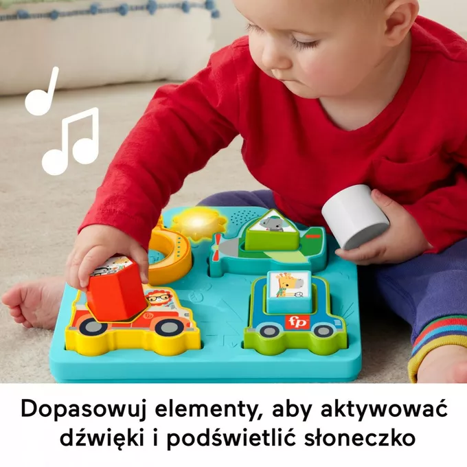 Fisher Price Układanka Pojazdy i kształty