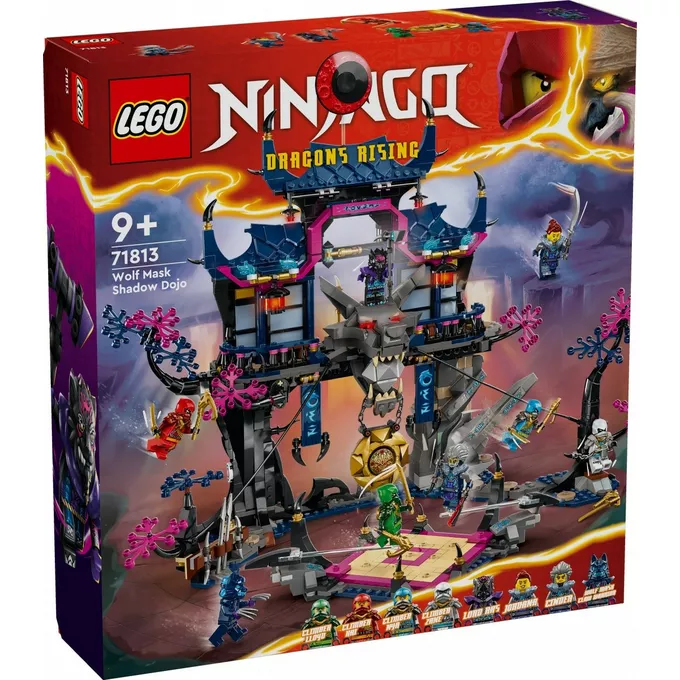 LEGO Klocki Ninjago 71813 Dojo cienia Wilczej Maski