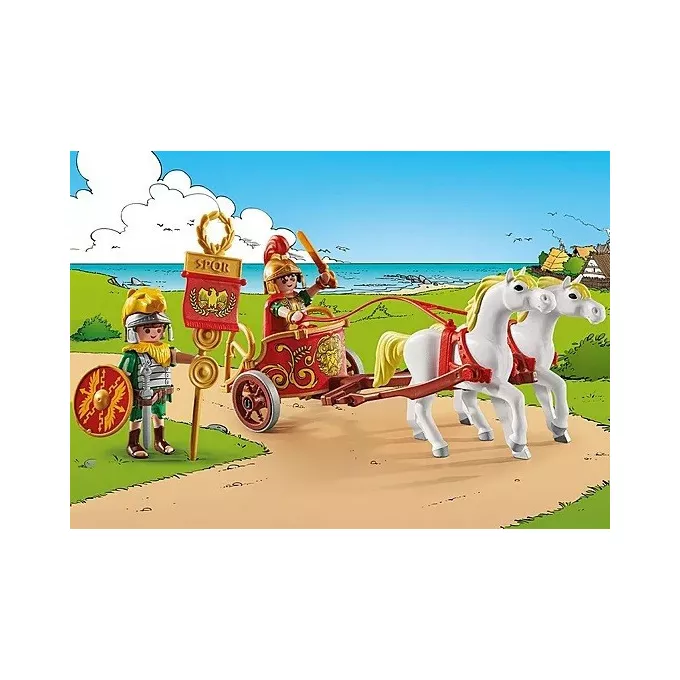 Playmobil Zestaw Asterix 71543 Rzymski rydwan