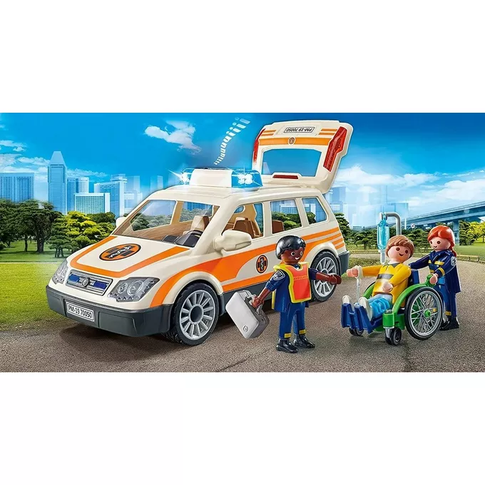 Playmobil Zestaw figurek City Life 71037 Samochód ratowniczy