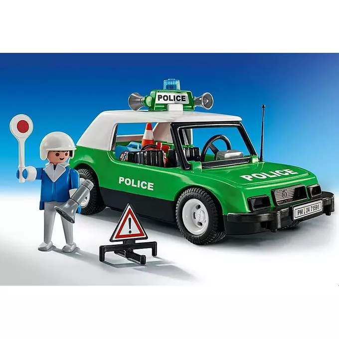 Playmobil Zestaw z figurką City Action 71591 Klasyczny samochód policyjny