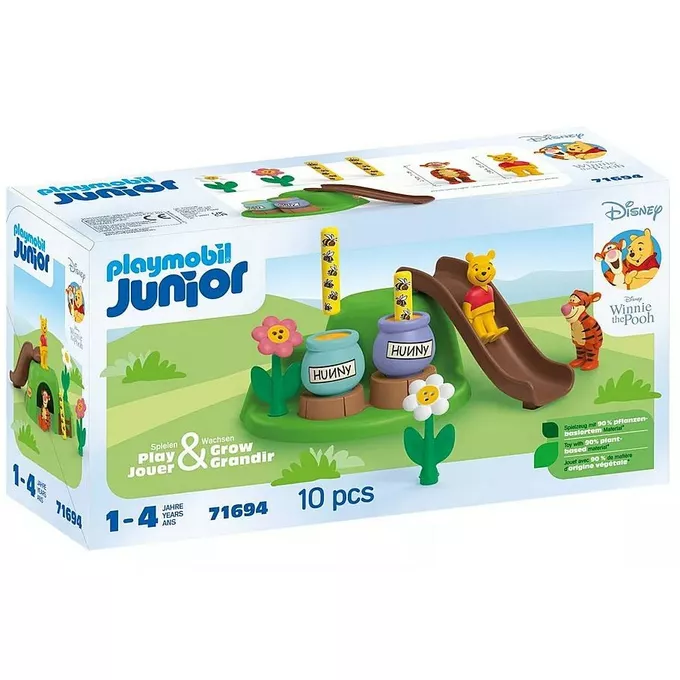 Playmobil Zestaw z figurkami Junior Disney 71694 Pszczeli ogród Kubusia Puchatka i Tygrysa