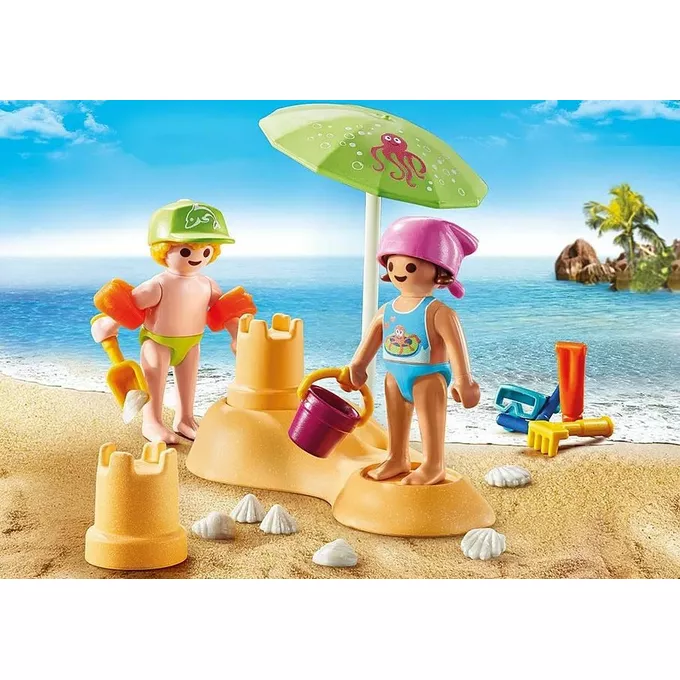 Playmobil Zestaw z figurkami Special Plus 71581 Dzieci i zamek z piasku