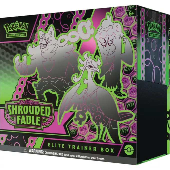 Pokemon TCG Zestaw kart Scarlet &amp; Violet - Shrouded Fable - Elite Trainer Box